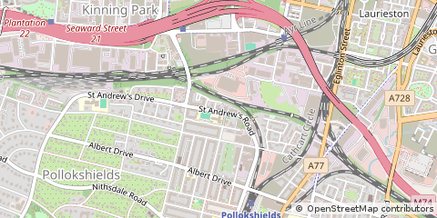 Map of Glasgow