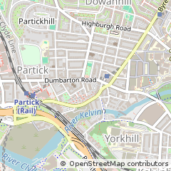 Map of Glasgow, Renfrewshire