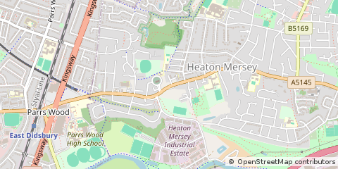 Map of Stockport