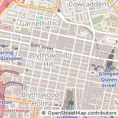 Map of Glasgow