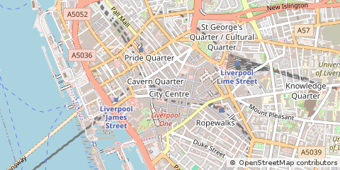 Map of Liverpool