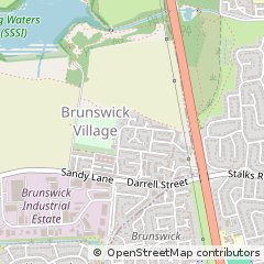 Map of Newcastle Upon Tyne