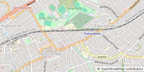 Map of Bournemouth