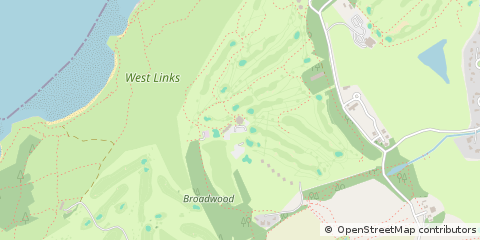 Map of North Berwick, East Lothian