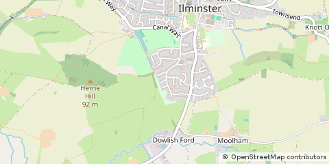 Map of Ilminster