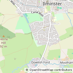 Map of Ilminster