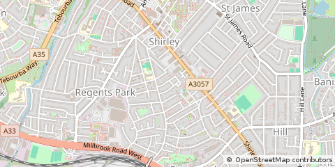 Map of Southampton