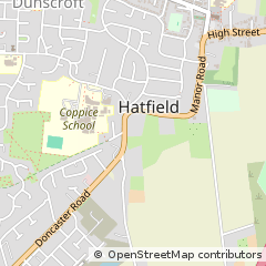 Map of Doncaster