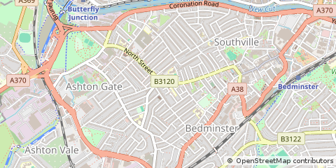 Map of Bristol