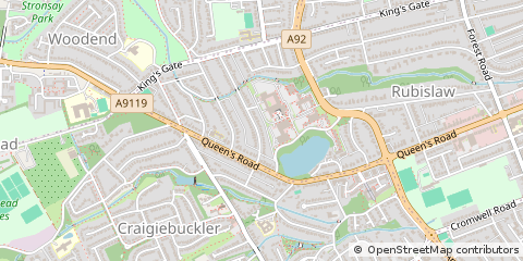 Map of Aberdeen