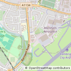 Map of Cambridge, Cambridgeshire