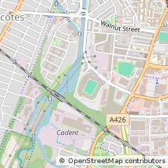 Map of Leicester