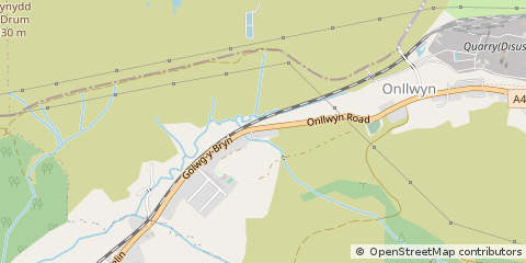 Map of Neath