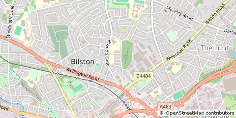 Map of Bilston