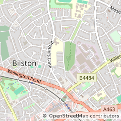 Map of Bilston