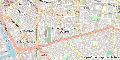 Map of Liverpool