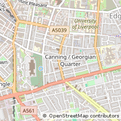 Map of Liverpool