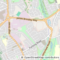 Map of Stoke-on-Trent