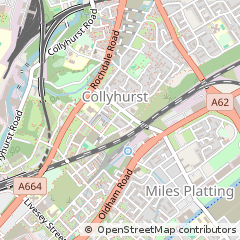 Map of Manchester