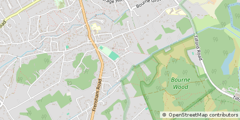 Map of Farnham