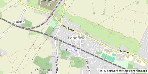 Map of Longfield, Kent