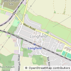 Map of Longfield, Kent