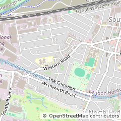 Map of Southall