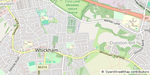 Map of Newcastle Upon Tyne