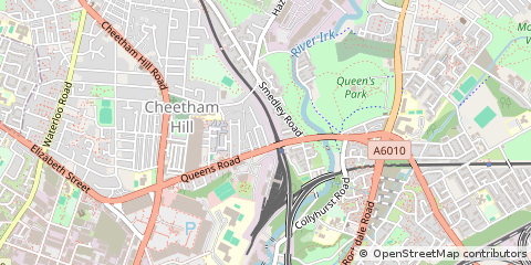 Map of Manchester