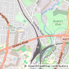 Map of Manchester