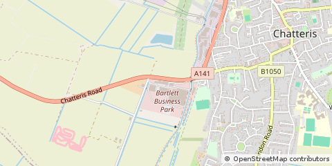 Map of Chatteris, Cambridgeshire