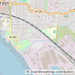 Map of Grays