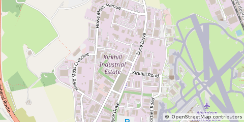 Map of Aberdeen