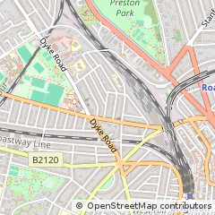 Map of Brighton, East Sussex