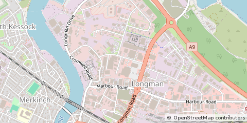 Map of Inverness