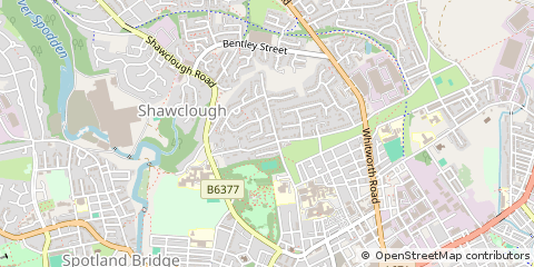 Map of Rochdale