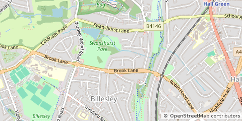 Map of Birmingham