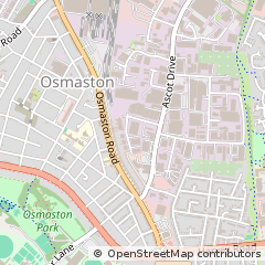 Map of Derby, Derbyshire