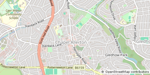 Map of Leeds