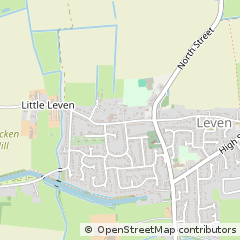Map of Beverley, North Humberside