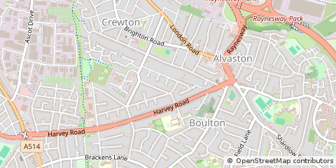 Map of Derby