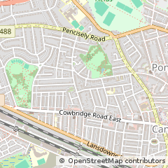 Map of Cardiff