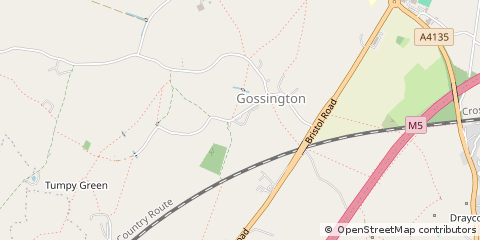 Map of Gloucester, Gloucestershire