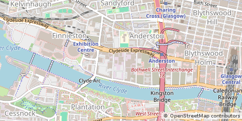 Map of Glasgow