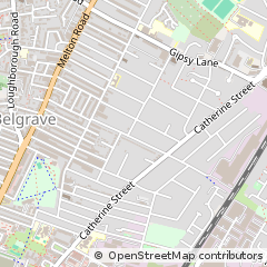Map of Leicester