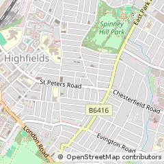 Map of Leicester