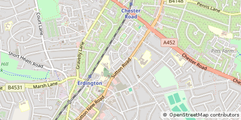 Map of Birmingham