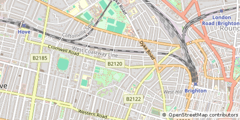 Map of Hove