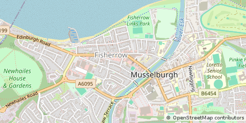 Map of Musselburgh
