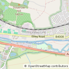 Map of Stonehouse, Gloucestershire